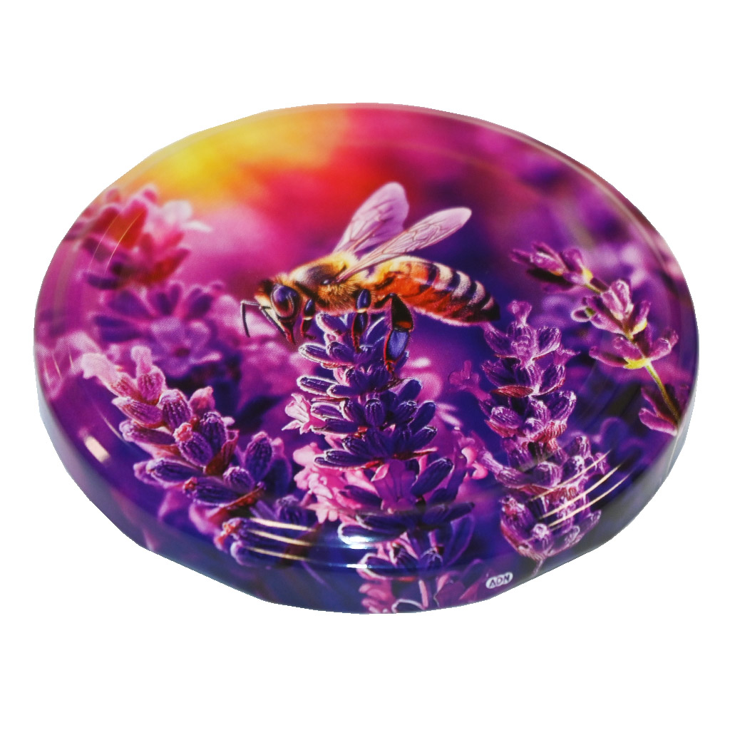 Tapa para frasco TO 82 - Abeja y lavanda - HO17