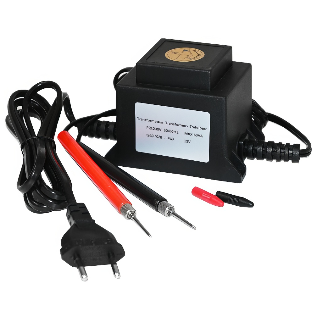Transformador Mellarius para soldar cera estampada 12 V