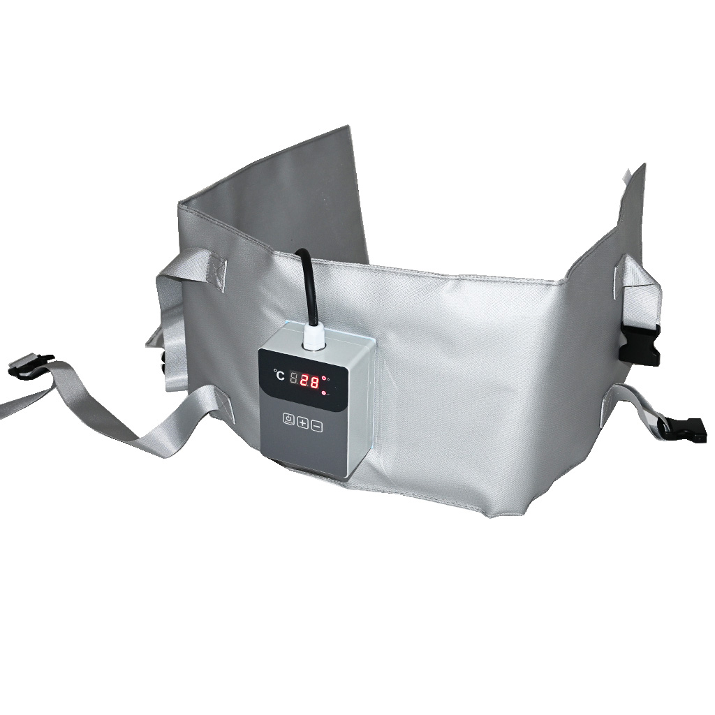 Cinta calefactora para recipientes Mellarius 230 V 113 x 24 cm